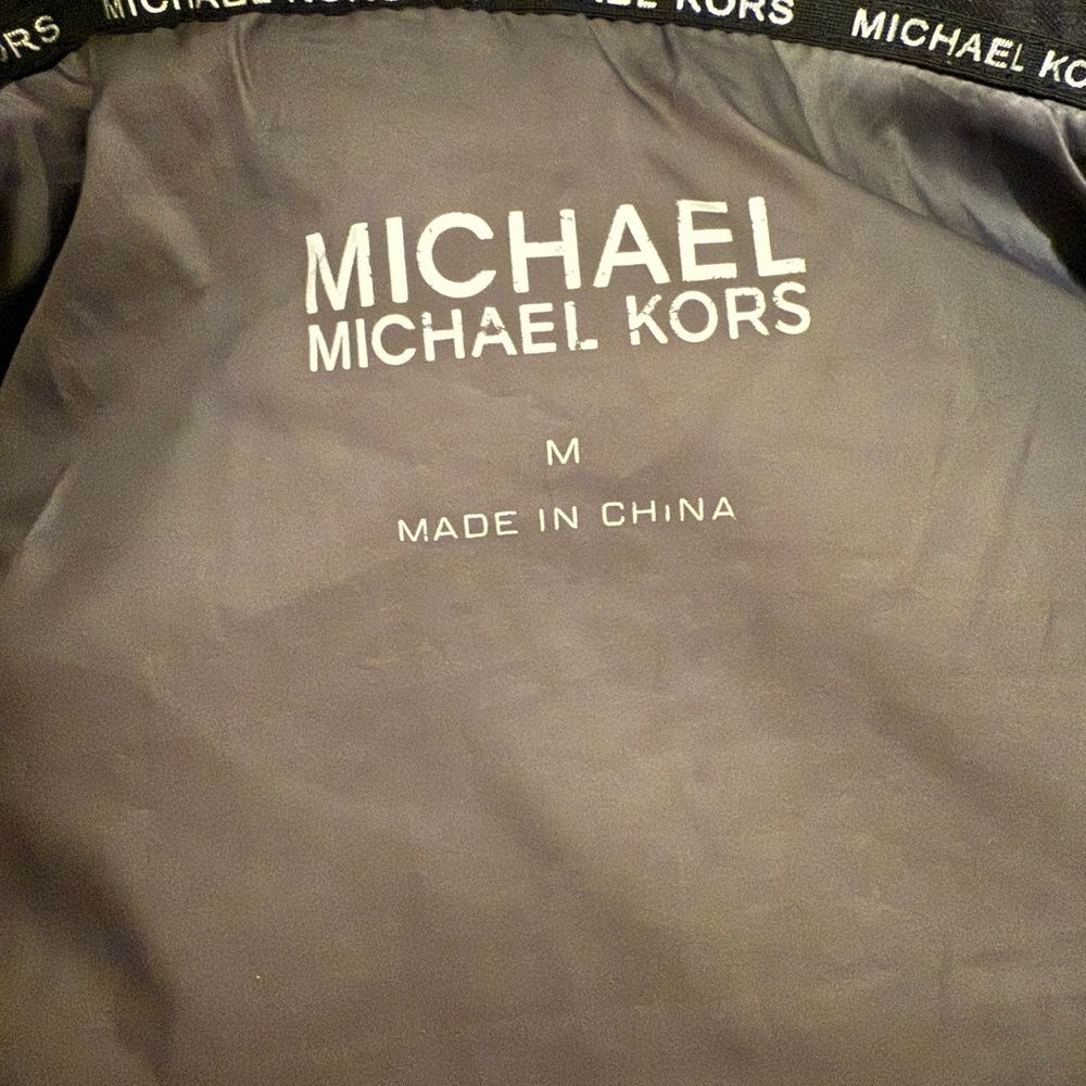 Michael‎ Kors Black and Gray Puffer Jacket - Picture 5 of 5
